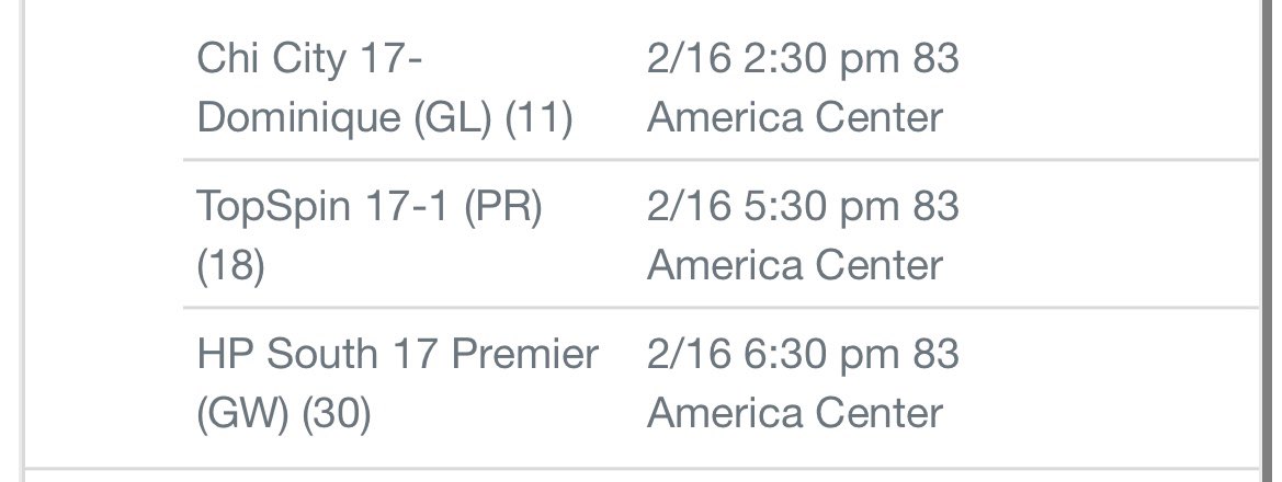 Kate Vrabel (@katevrabel) on Twitter photo Finished day one going 2-1!! On court 83 for day two at 2:30pm. <a href="/CCVBCrecruit/">Circle City Volleyball Recruiting</a> <a href="/circlecityvbc/">Circle City VBC</a> let’s go! Finished day one going 2-1!! On court 83 for day two at 2:30pm. <a href="/CCVBCrecruit/">Circle City Volleyball Recruiting</a> <a href="/circlecityvbc/">Circle City VBC</a> let’s go!