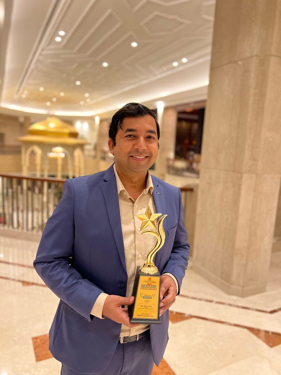 Ajay Prakash, IAS (@ajayprakash_ias) on Twitter photo Thank you to Governance Now <a href="/bygovernancenow/">Governance Now Events</a> for recognising my role in the promotion of Renewable Energy in Gujarat & honouring me with the Award of Excellence for CMD/MD Leadership at the West Tech Awards 2025 Thank you to Governance Now <a href="/bygovernancenow/">Governance Now Events</a> for recognising my role in the promotion of Renewable Energy in Gujarat & honouring me with the Award of Excellence for CMD/MD Leadership at the West Tech Awards 2025