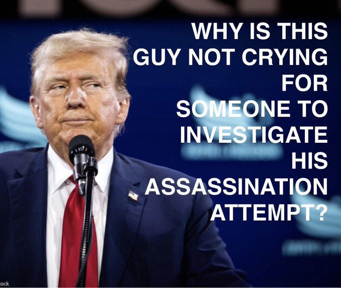 KyleNudo's tweet photo. @realDonaldTrump #StagedAssassinationAttempt
#McFelon
#SerialAdulterer
#RussianOperative https://t.co/ruEGV4ot47