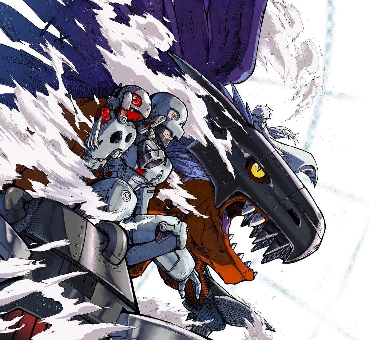Metal Empire.
(from Digimon Paradox)

#デジモン  #デジモンパラドクス  #漫画が読めるハッシュタグ