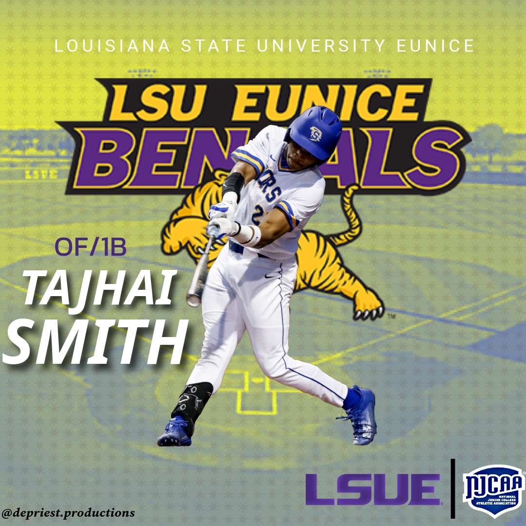 TajhaiSmith's tweet image. I am excited to announce my commitment to LSUE! I am truly Blessed to receive this opportunity! I would like to thank God, my Family and all my Coaches for helping me through this journey. #GeauxBengals

@LSUEBengalsBSB
@TorsBaseball
@LucciniNatBSB
