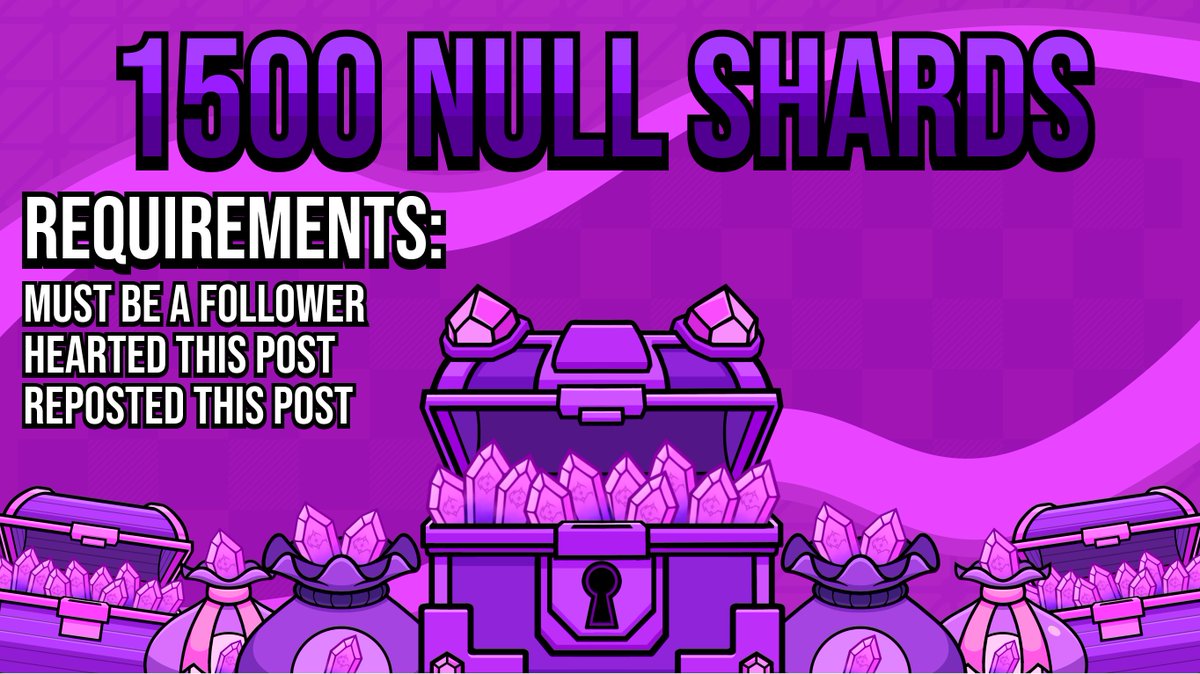 Slap Battles (@slap_battlesrbx) on Twitter photo Hey Slap Battles Peeps! It's GIVEAWAY TIMEE!!
1 Person will have the lucky chance of winning 1500 Null Shards If they follow the requirements!
To ENTER:
Must be Following The <a href="/Slap_BattlesRBX/">Slap Battles</a> Twitter Account
Has Hearted this post
Has Reposted this post
GOODLUCK! Hey Slap Battles Peeps! It's GIVEAWAY TIMEE!!
1 Person will have the lucky chance of winning 1500 Null Shards If they follow the requirements!
To ENTER:
Must be Following The <a href="/Slap_BattlesRBX/">Slap Battles</a> Twitter Account
Has Hearted this post
Has Reposted this post
GOODLUCK!