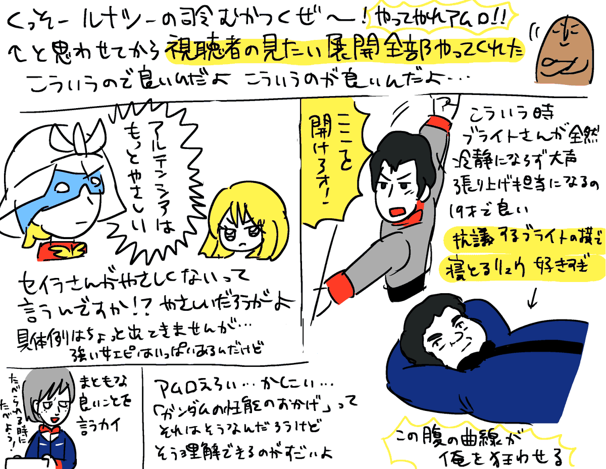 機動戦士ガンダムの4話を見ました 