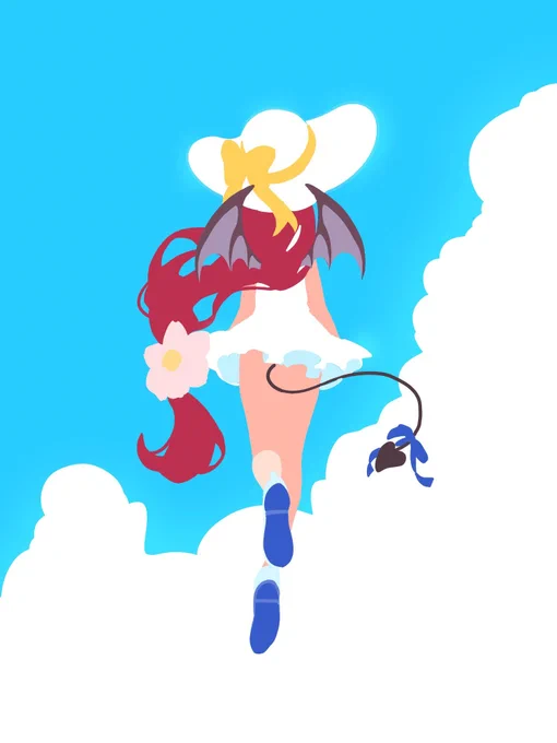 後ろ姿 