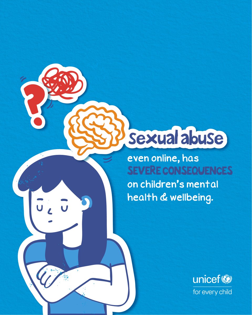 UNICEFLebanon's tweet image. Sexual harassment and exploitation significantly impact children’s social lives, education, and future. 

#EveryChild has the right to a safe, nurturing, and caring environment free from the risk of sexual abuse. 

#SaferInternetDay