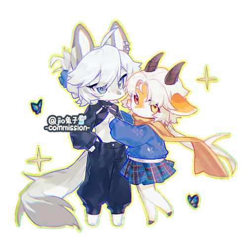 好耶！去年的稿件快发完了！
#Commission #furryarts #furryartwork #furry #kemono #兽圈 #兽设 #私人委托