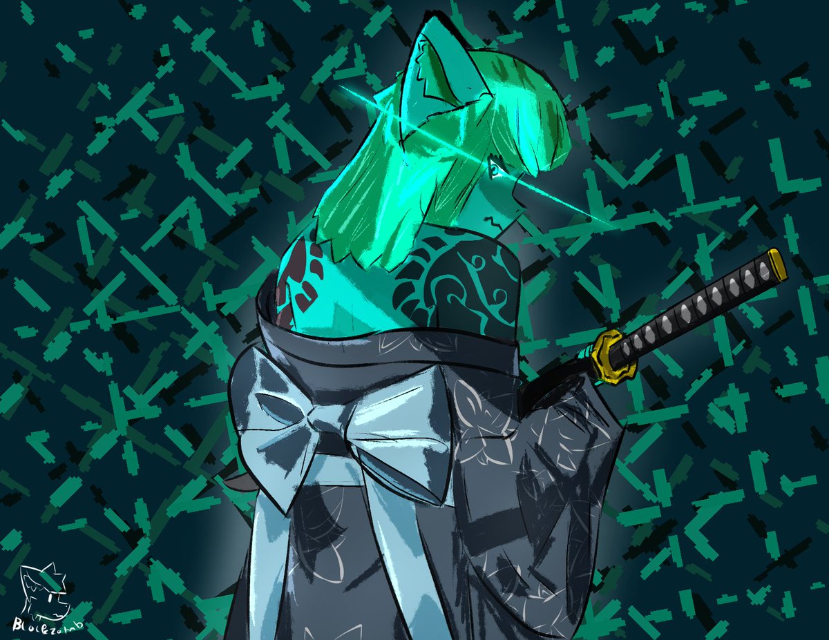 Blockartstuff's tweet image. May edit Later on, its not that good (Based on the image next to it, used as a ref, the original goes to the game limbus company and their respective artist/company (Project Moon))