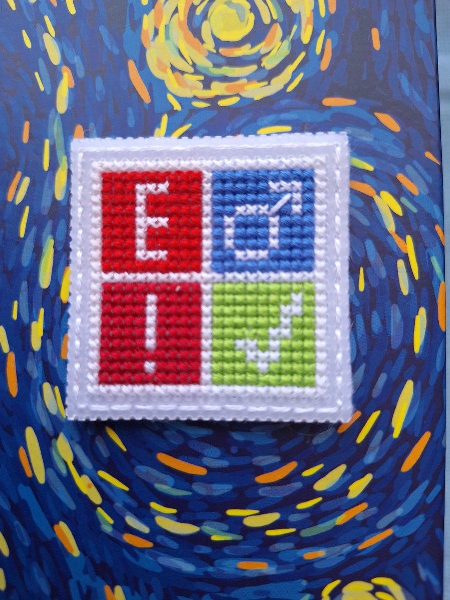 fanstitchastic's tweet photo. Show off your love for fanfiction with this handmade AO3-inspired cross-stitch pin! Customizable to match your favorite tags. π #AO3 #Fanfic #HandmadeBadge
https://t.co/53XoMcRNLd https://t.co/ygFqU0EmNo