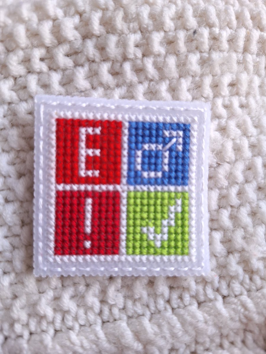 fanstitchastic's tweet photo. Show off your love for fanfiction with this handmade AO3-inspired cross-stitch pin! Customizable to match your favorite tags. π #AO3 #Fanfic #HandmadeBadge
https://t.co/53XoMcRNLd https://t.co/ygFqU0EmNo