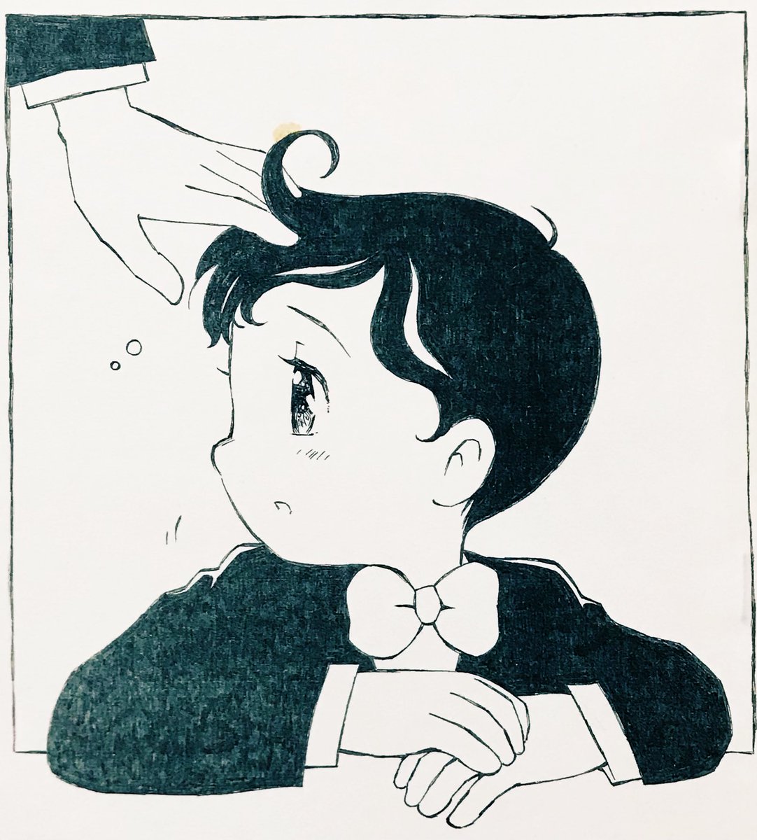 ケン1探偵長のペーパー4コマ見つけたので。 #手塚治虫 #ケン1