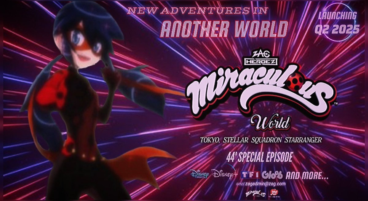 MLB_Shadybug1's tweet image. 🚨🚨 BREAKING: A new special episode titled ‘MIRACULOUS WORLD: TOKYO: STELLAR SQUADRON STARRANGER’ has been announced.

#MiraculousLadybug 
#MiraculousSeason6
#Miraculousnews
#MLBS6Spoilers
#MiraculousLadybug
#MiraculousWorld