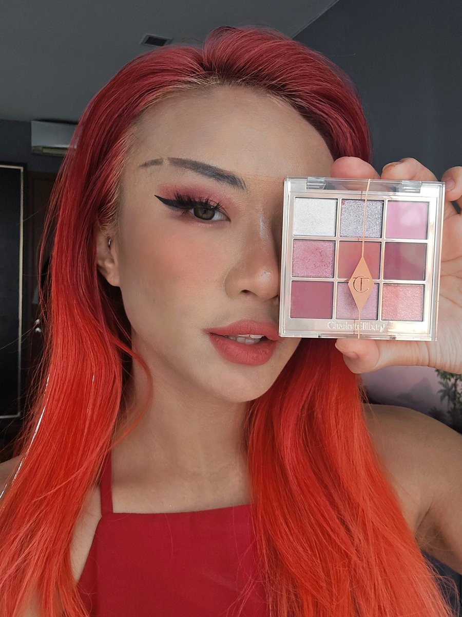 The new Charlotte Tilbury Pink Love palette 🩷 Used this for my Valentines date 😉 #charlottetilbury