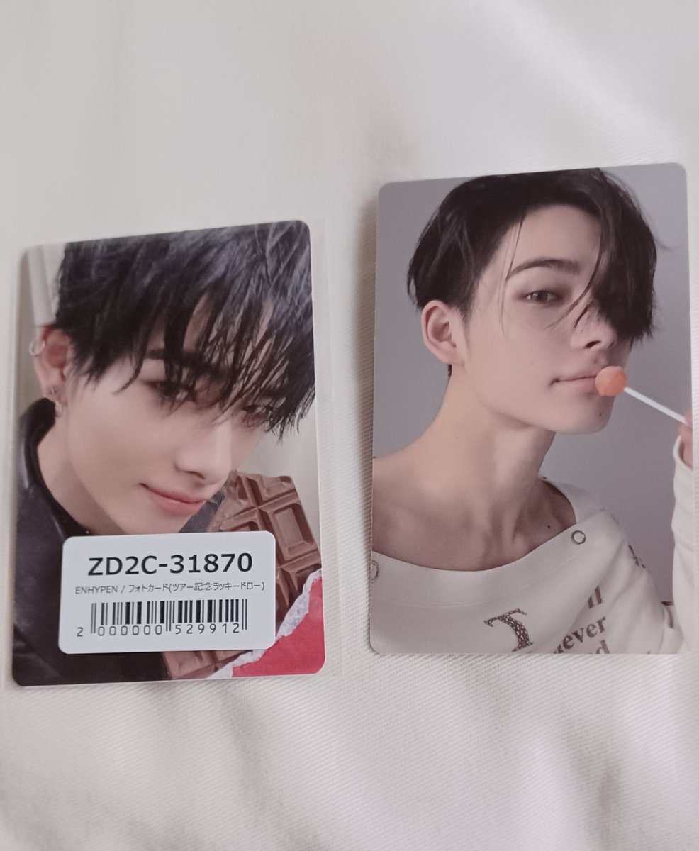 ENHYPEN交換
譲　니키 
求　同種희승 or정원 
#ENHYPEN交換
郵送または都内手渡し希望です