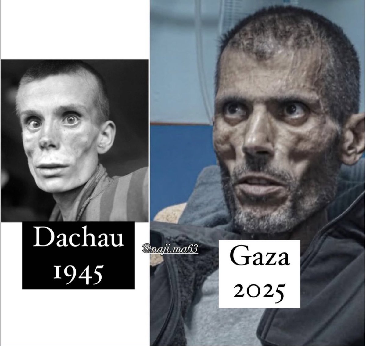 "Plus jamais ça". 
L'engagement des nations après 1945 à prévenir et combattre les génocides ne s'applique pas à tout le monde. 
Les fascistes sionistes n'hésitent pas à reprendre les méthodes de leurs anciens bourreaux nazis, tout en les perfectionnant et en les recouvrant du