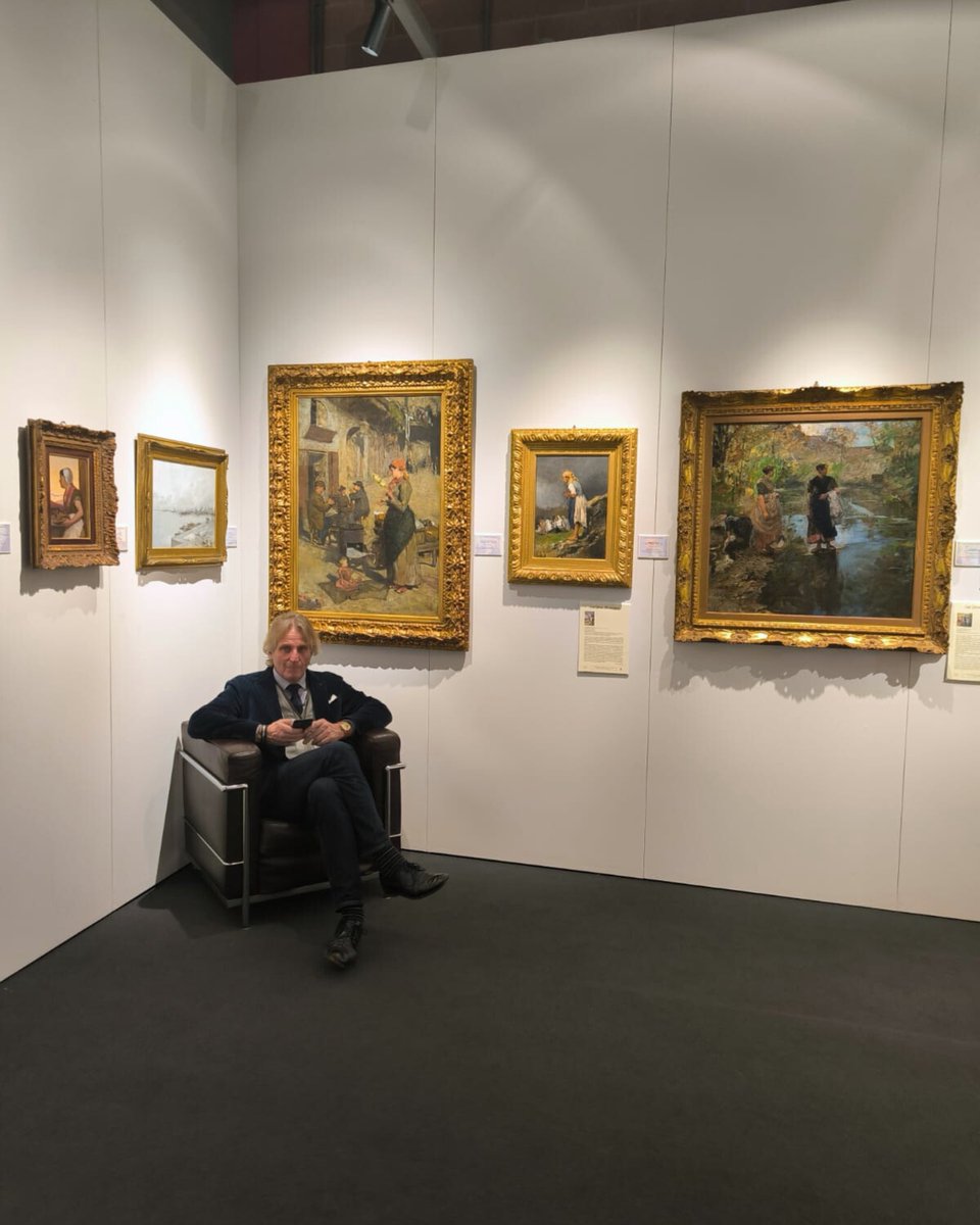 modenantiquaria's tweet photo. Paesista e animalista, uno dei più sensibili interpreti dell'arte figurativa italiana: Stefano Bruzzi, un Macchiaiolo tra Piacenza e Firenze, in Art Studio Pedrazzini.

#Modenantiquaria
Fino al 16 febbraio, ore 19.00
@Modenafiere 

@BolognaFiere  #exhibition @ModenaToday #art https://t.co/l0Aojb5l37