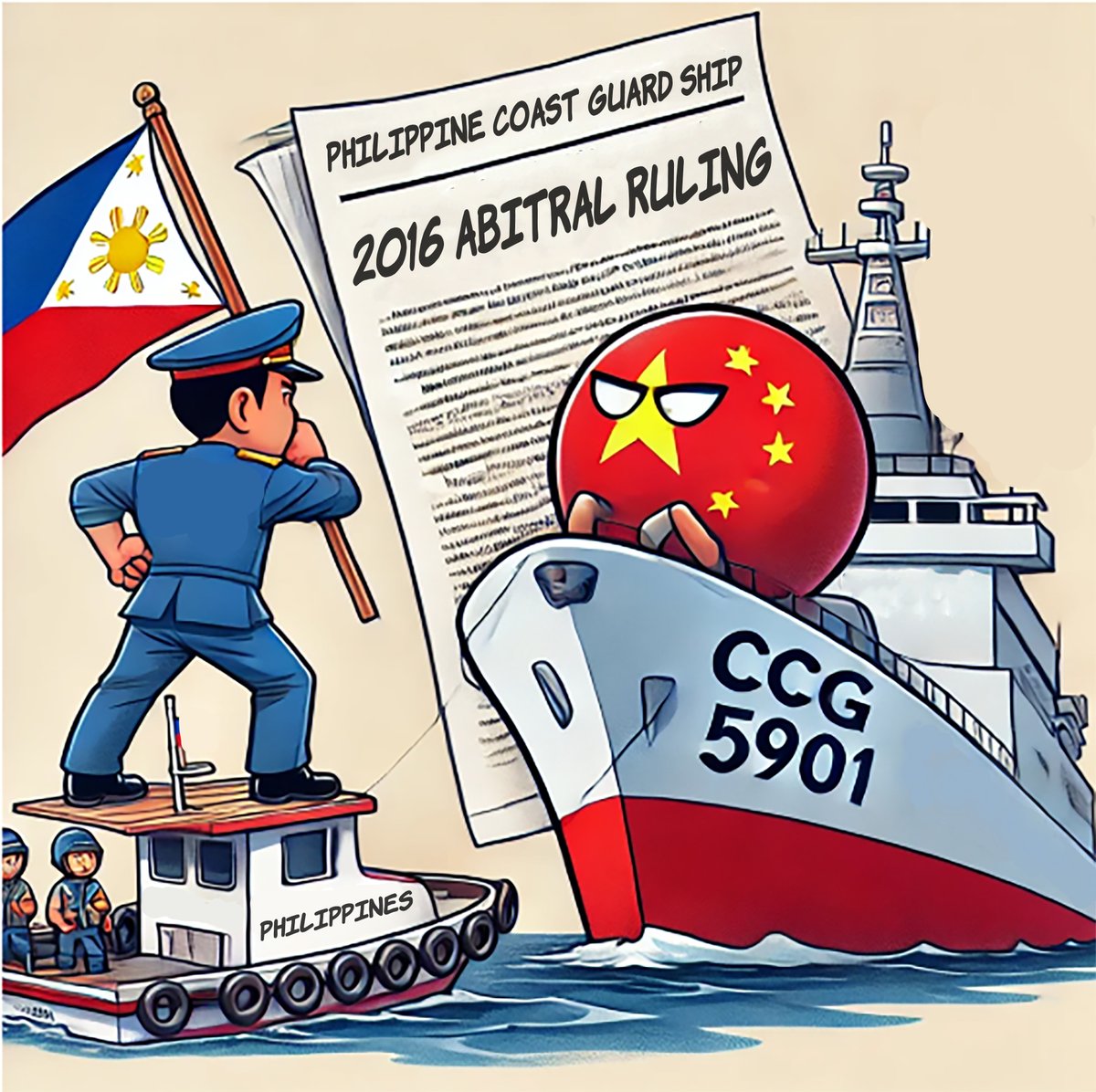 ALT_wps's tweet photo. #China talks about peace but sends warships. Dreams of being a superpower but ignores the law. Calls the PH a U.S. pawn, but we’re just defending what’s ours. The WPS belongs to us—no amount of Chinese aggression will change that.

READ FULL ARTICLE: https://t.co/ST48hvsD6F https://t.co/GvXxUZ6cQf