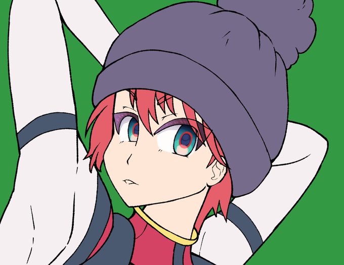 WIP。
最近まつげの描き方に悩んでる。 