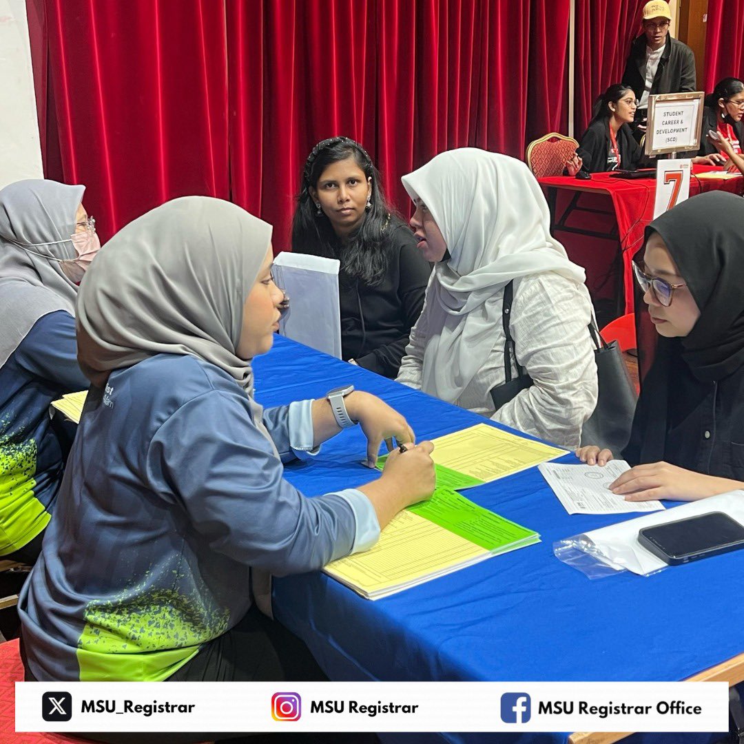 MSU_Registrar's tweet image. 🌟 Get ready to meet new friends, explore campus life, and create unforgettable memories. 

The future is yours—let’s make it amazing! 🚀

#MSUMalaysia
#Adultlearners
#FebruaryIntake2025