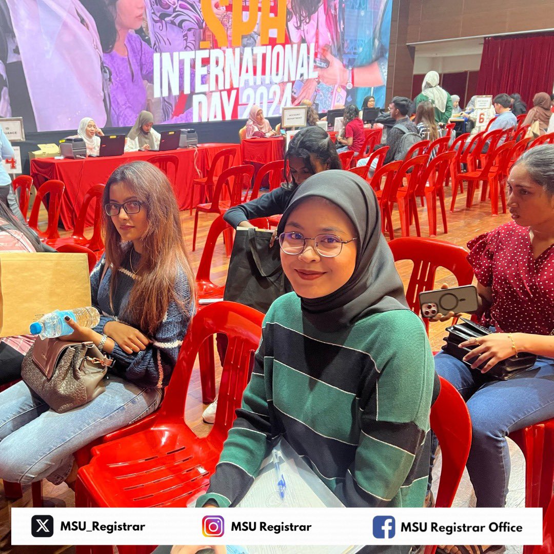 MSU_Registrar's tweet image. 🌟 Get ready to meet new friends, explore campus life, and create unforgettable memories. 

The future is yours—let’s make it amazing! 🚀

#MSUMalaysia
#Adultlearners
#FebruaryIntake2025