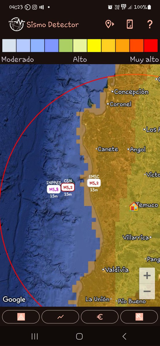 RNEAraucania's tweet photo. ACTUALIZACIÓN #sismo M5.2 a 46 km al oeste de #Tirúa
Cuál fue tu percepción en la Araucanía? #CAT9
@reddeemergencia
@RNEAraucania https://t.co/VA7TT84sfQ https://t.co/eatqnTRKbj
https://t.co/2Hv5DQfLko #sismo @SismoDetector https://t.co/CCILuZfocu
