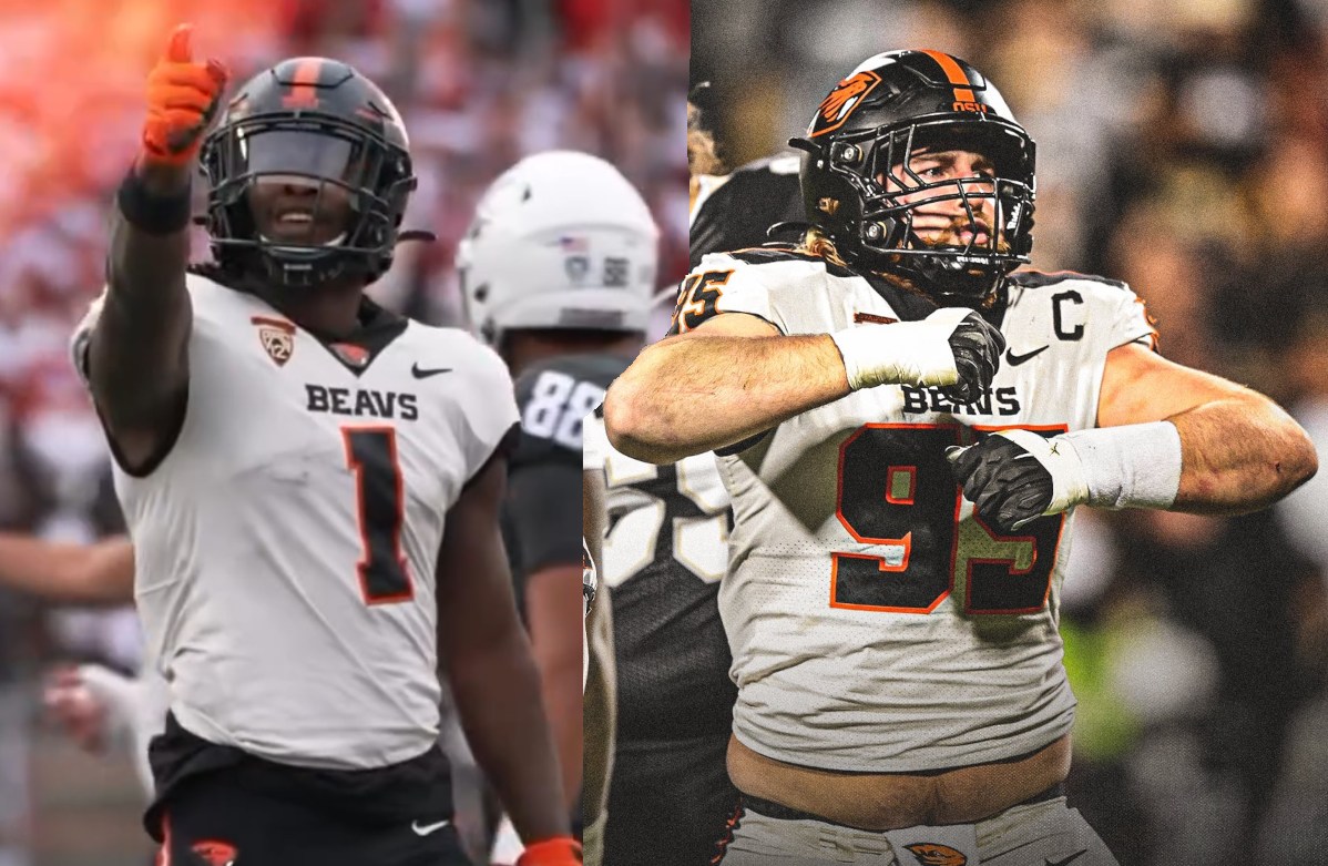 1⃣ 9⃣ 5⃣ days left until Beaver football! #GoBeavs

Deshaun Fenwick &amp; <a href="/iamjoeybuckets/">Joe Golden</a>