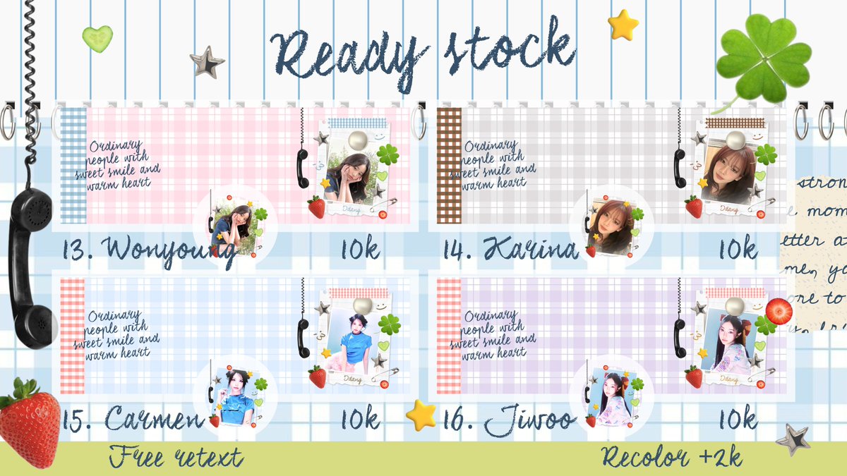 Haidwangg's tweet image. Help rt? Thank you! 💗

Sore teman timun 🥒 idang kali ini bawa ready stock layout chibi &amp;amp; non chibi nich😋, untuk layout nya baru bisa di take hari ini di jam 19.00wib yaah🍀, untuk harga dan ketentuan bisa cek alt ya gais🫰 jan lupa di beli hihi 😖

Thank you! 

#zonauang