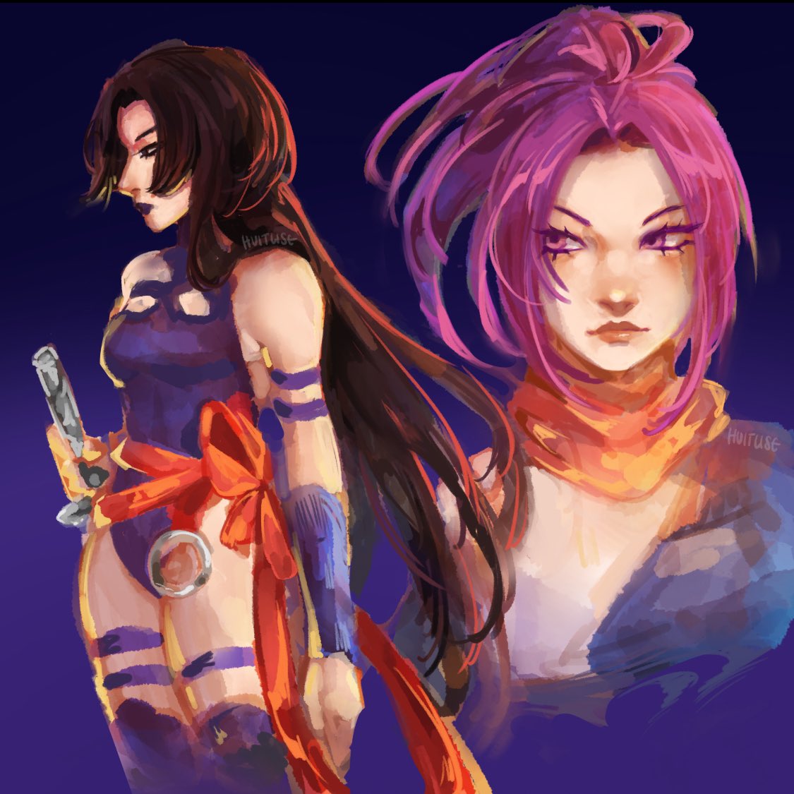 psylocke sketches #MarvelRivals #MarvelRivalsfanart #Psylocke