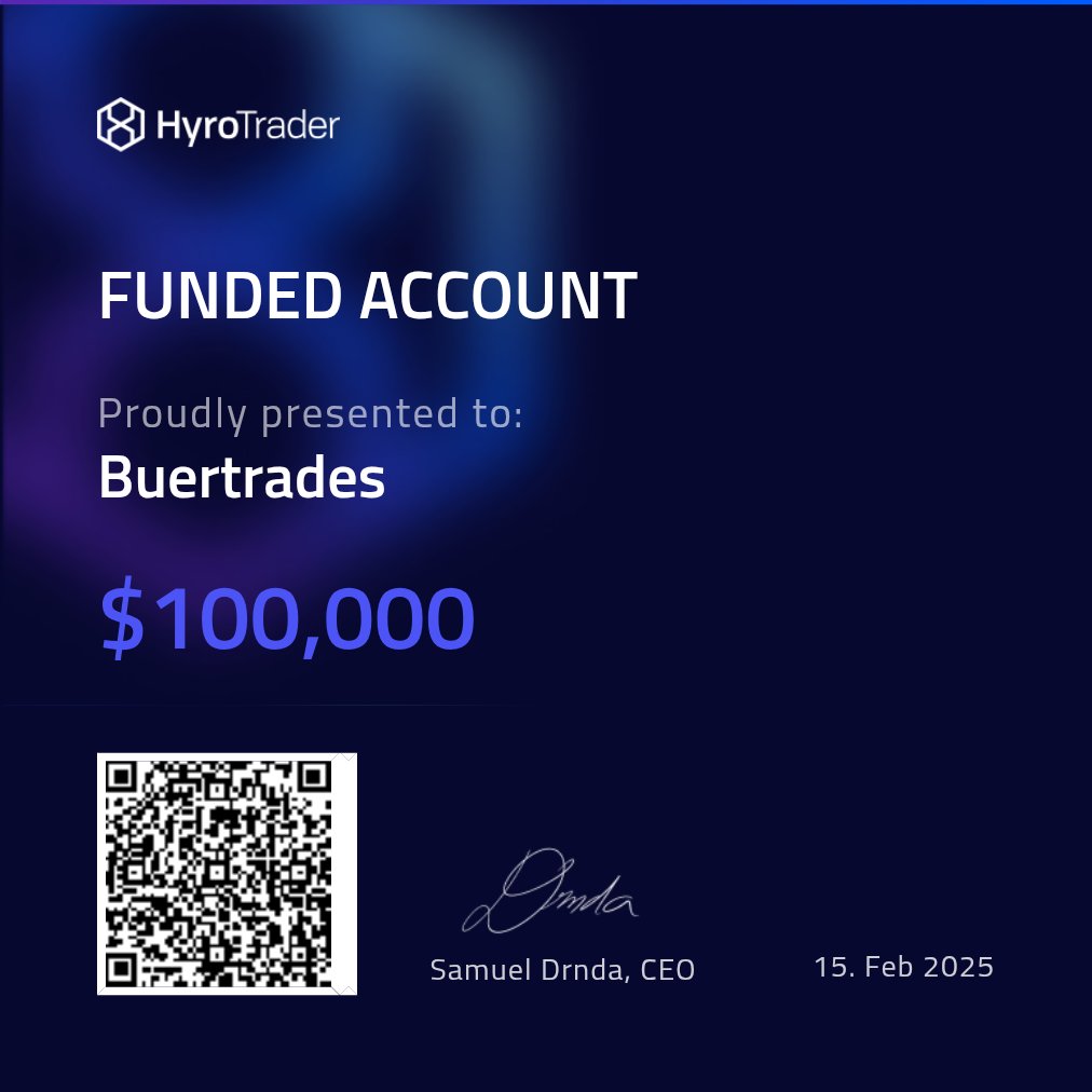 BuerTrades (@teambuertrades) on Twitter photo So, I've talked about how many prop firms are scams, surviving mainly on failed traders' fees. But when it comes to <a href="/hyrotrader_com/">HyroTrader</a>, they let you trade on Bybit and you can take up to 90% of the profits. I passed a $100K account challenge. it's tough, not gonna lie, but if you're So, I've talked about how many prop firms are scams, surviving mainly on failed traders' fees. But when it comes to <a href="/hyrotrader_com/">HyroTrader</a>, they let you trade on Bybit and you can take up to 90% of the profits. I passed a $100K account challenge. it's tough, not gonna lie, but if you're