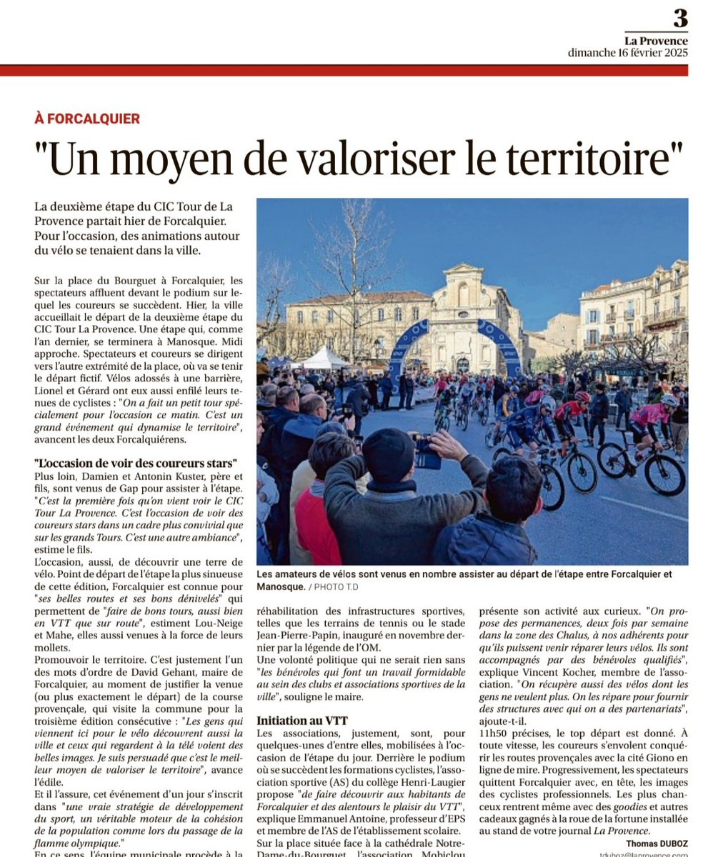 Même pendant les vacances scolaires, notre association sportive est une actrice majeure territoire ! Bravo et merci à M. Antoine qui toute l'année anime l'atelier VTT au collège 🚵🏼🚴🏼‍♂️