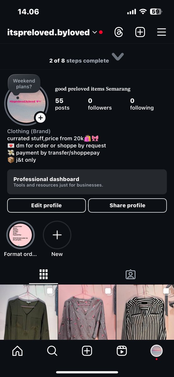 itsfufu1's tweet photo. @undipmfs yuk dicek kak preloved from 20k-under 100k aja🫶🏻 area smg bs cod/j&amp;t https://t.co/YInKOTvgAS