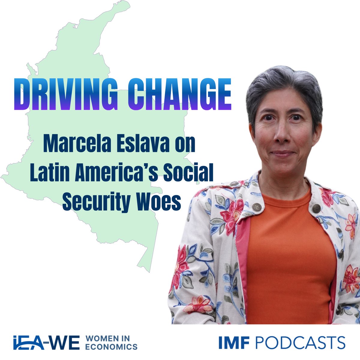 ➡️From research to reform: How Marcela Eslava <a href="/EconomiaUAndes/">Economía Uniandes</a> is reshaping the conversation around social security in Latin America. Catch her episode on Driving Change <a href="/imf_podcast/">IMFPodcast</a> <a href="/iea_we/">International Economic Association - Women in Econ</a> 

#econtwitter