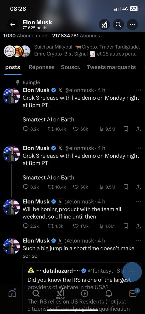 Medjadi29's tweet photo. $grok 🔥 /elon musk👀

👇👇👇 https://t.co/hht2szXTOW