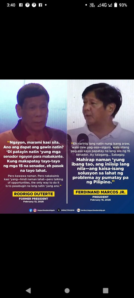 Usika nila ug tawo oi,hadlok mapildi mao mupatay na lang.
#NoToDuterteAllies
