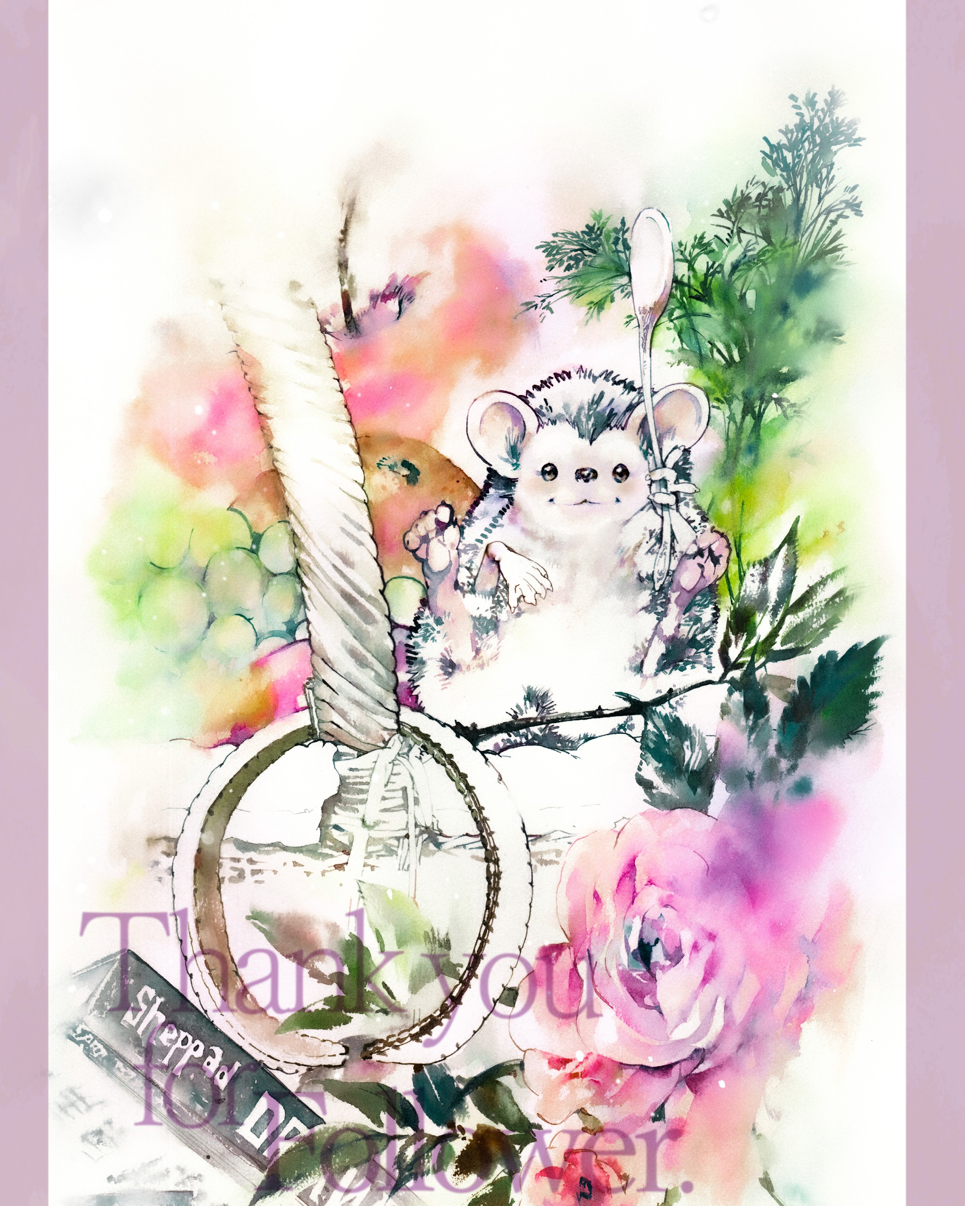 姫に愛される透明水彩 on X: 