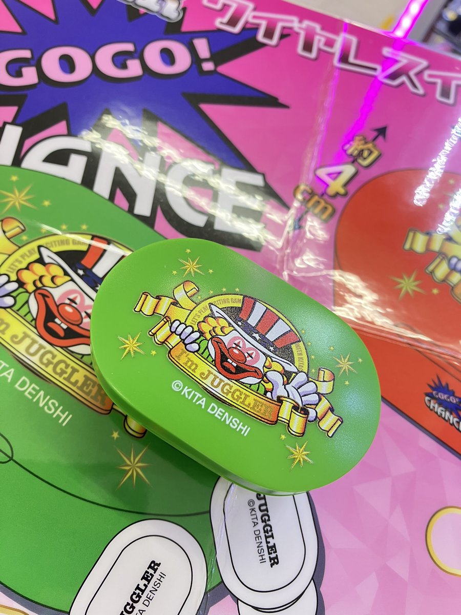 プライズ】 『ジャグラー ワイヤレスイヤホンOVAL』 入荷致しました