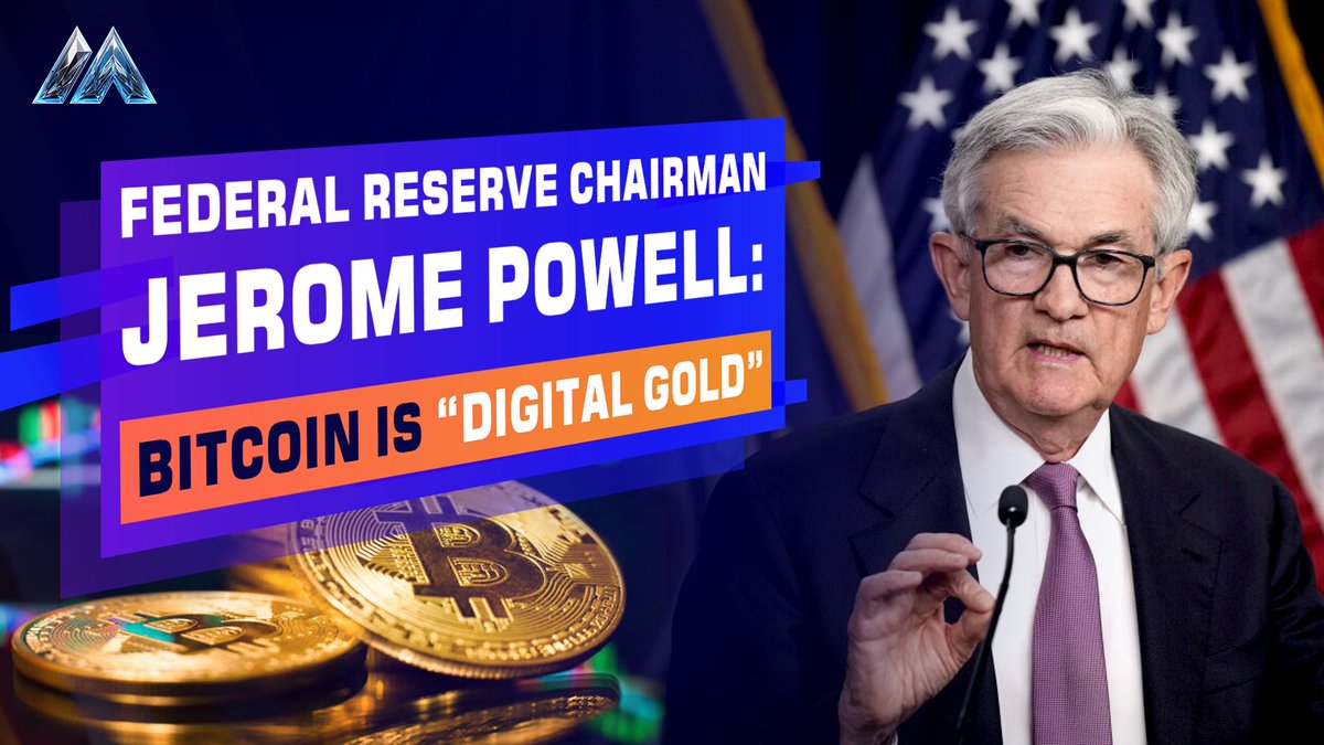 AMEngine_'s tweet photo. Bitcoin: Digital Gold

Fed Chair Powell calls Bitcoin "digital gold"—a growing competitor to gold. As the economy digitizes, Bitcoin's role in global finance will keep expanding. https://t.co/oCx6QPGUrx