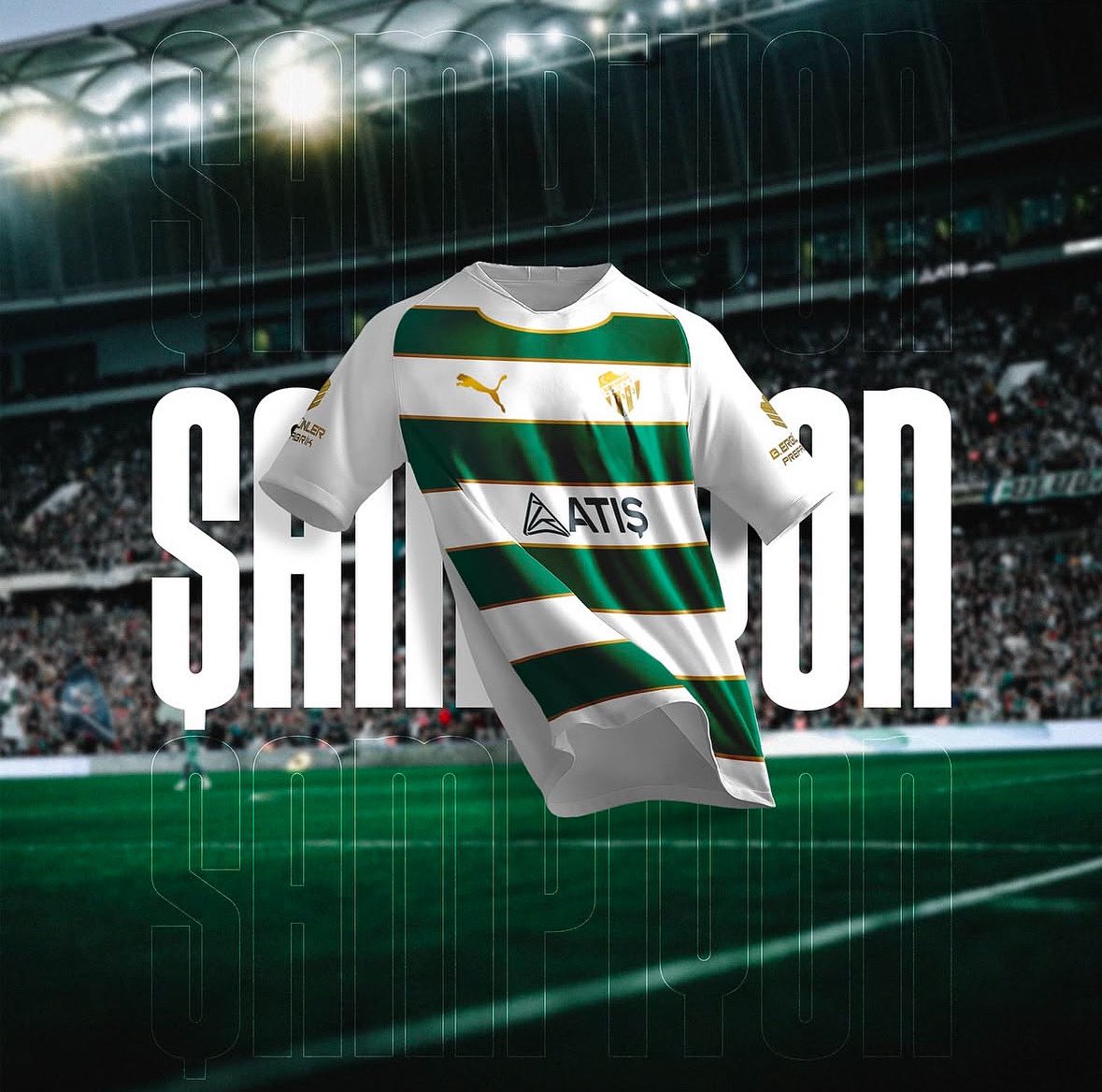 Bugün “ŞAMPİYON” forma ile sahadayız 🐊

#BSvAU