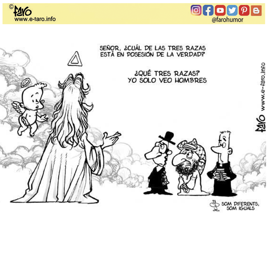 Creo que los únicos que verdad entienden que somos una única raza son los perros.