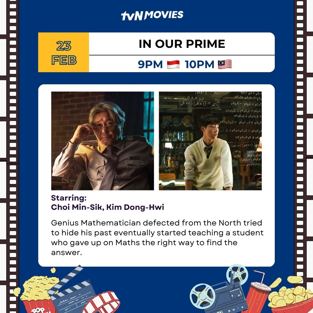 tvN_Movies's tweet photo. 🤩 Weekly Must-Watch 🎬
9PM 🇮🇩 10PM 🇲🇾
17 Feb #RoughCut
#SoJiSub #KangJiHwan
22 Feb #Hijack1971
#HaJungWoo #YeoJinGoo
23 Feb #InOurPrime
#ChoiMinSik #KimDongHwi
#tvNMovies #영화는영화다 #소지섭 #강지환 #하이재킹 #하정우 #여진구 #이상한나라의수학자 #최민식 #김동휘 https://t.co/JRdw9IZNey