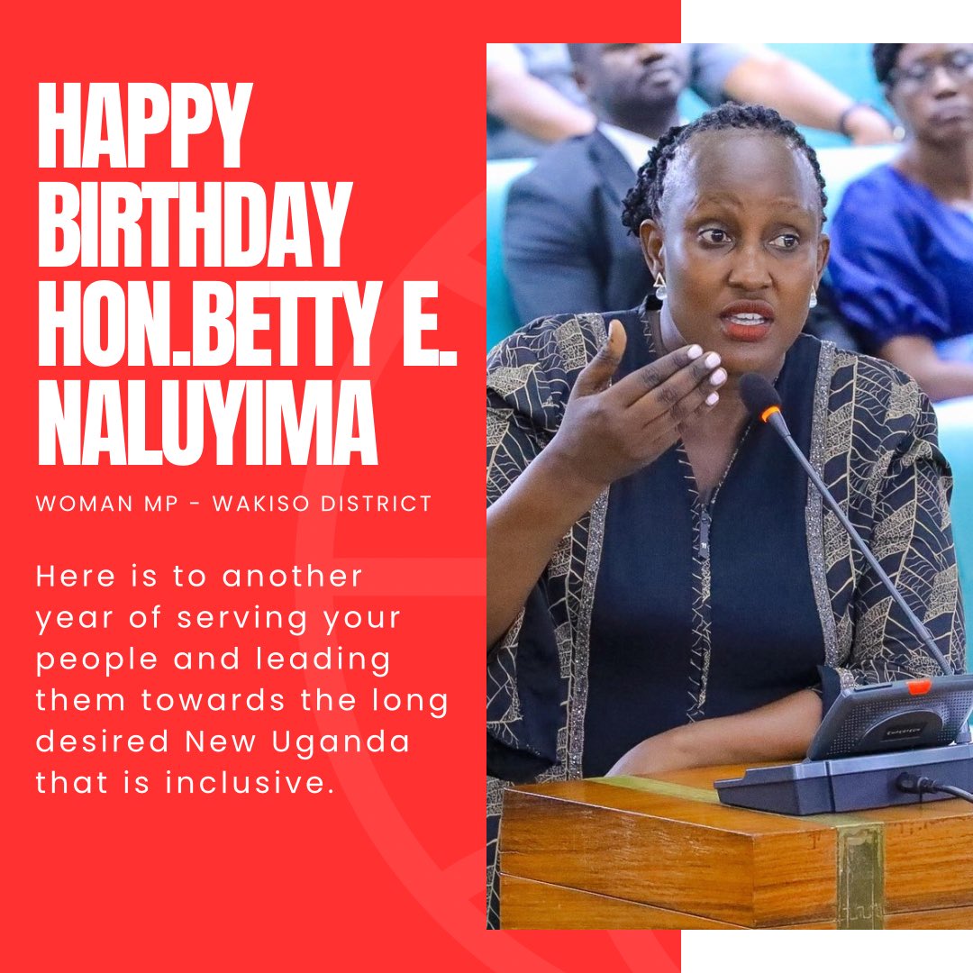 Stevemugi10's tweet photo. @NaluyimaEthel Happpiest Birthday to this Hardworking and down to earth leader.  Let’s show Mama Wakiso some love https://t.co/wxu8kGL4gS