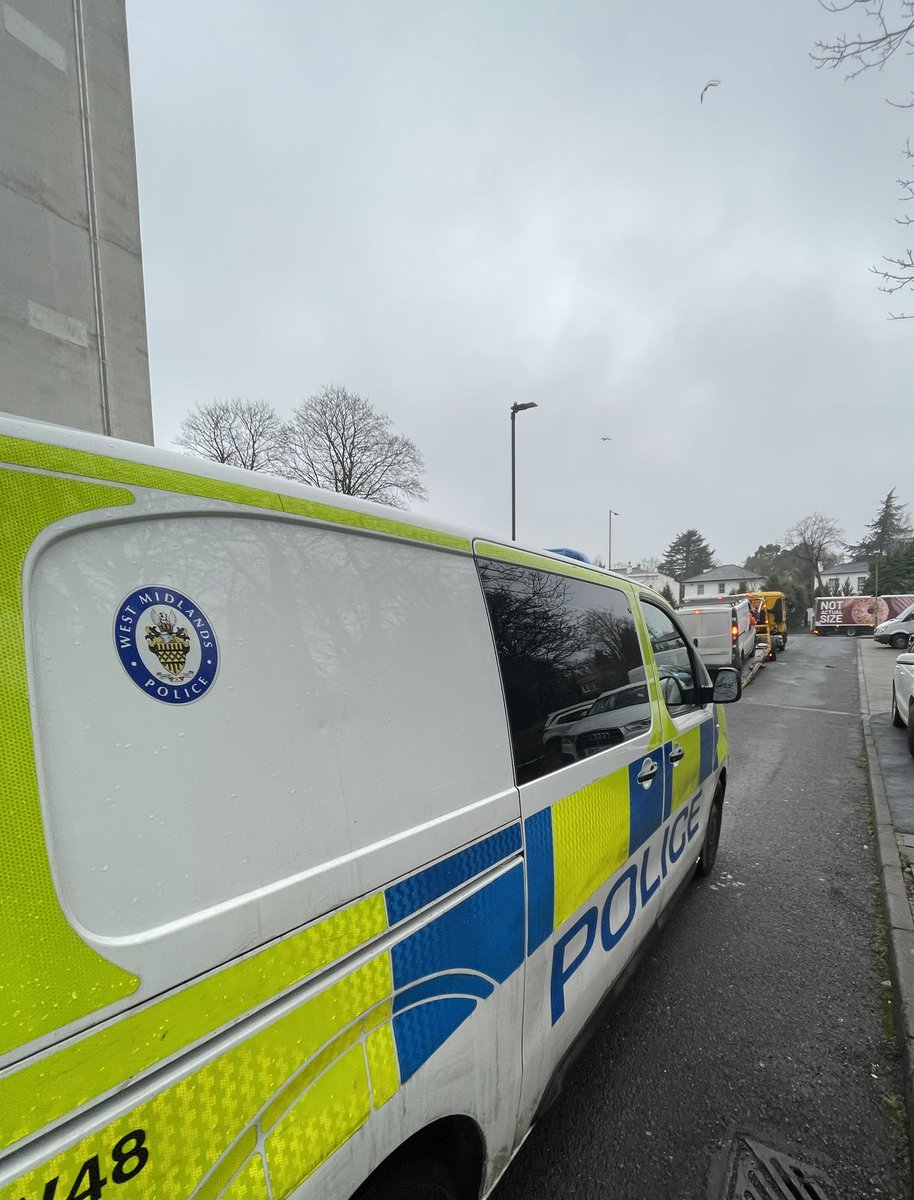 EdgbastonWMP's tweet photo. On patrol at Century Tower this morning. 

#vehicleseized 
#offtheroad https://t.co/BDOcAeE7K6