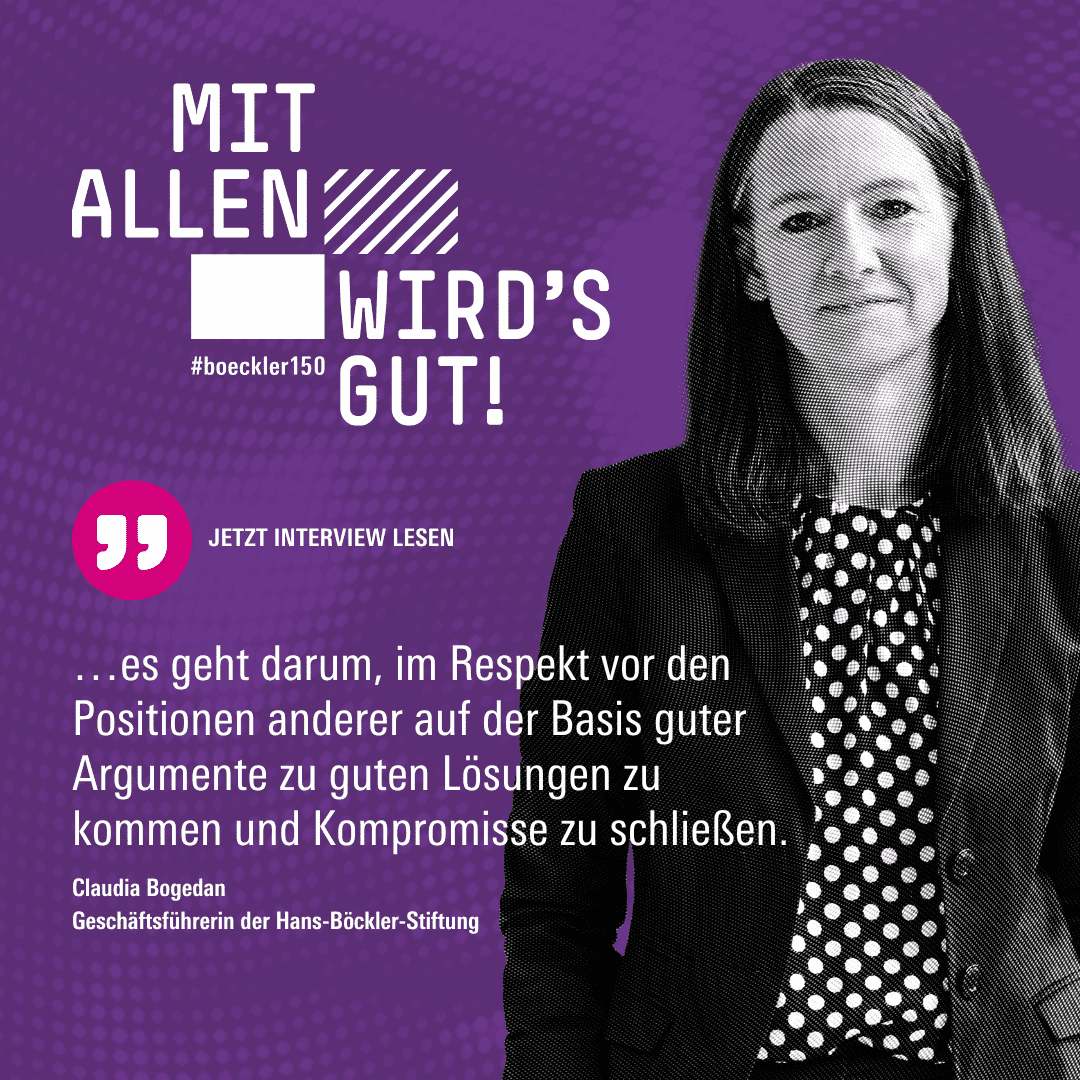 Hans-Böckler-Stiftung (@boeckler_de) on Twitter photo <a href="/dgb_news/">DGB - Deutscher Gewerkschaftsbund</a> »Solidarität statt Egoismus«
Unsere Geschäftsführerin <a href="/bogedan/">Claudia Bogedan</a> & Christina Schildmann, Leiterin Forschungsförderung, sprechen im Interview über sein Vermächtnis & die Aktualität seiner Ideen.
#boeckler150 #MitAllenWirdsGut #LoesungenStattEgoismus
2/👇
boeckler.de/de/magazin-mit… <a href="/dgb_news/">DGB - Deutscher Gewerkschaftsbund</a> »Solidarität statt Egoismus«
Unsere Geschäftsführerin <a href="/bogedan/">Claudia Bogedan</a> & Christina Schildmann, Leiterin Forschungsförderung, sprechen im Interview über sein Vermächtnis & die Aktualität seiner Ideen.
#boeckler150 #MitAllenWirdsGut #LoesungenStattEgoismus
2/👇
boeckler.de/de/magazin-mit…
