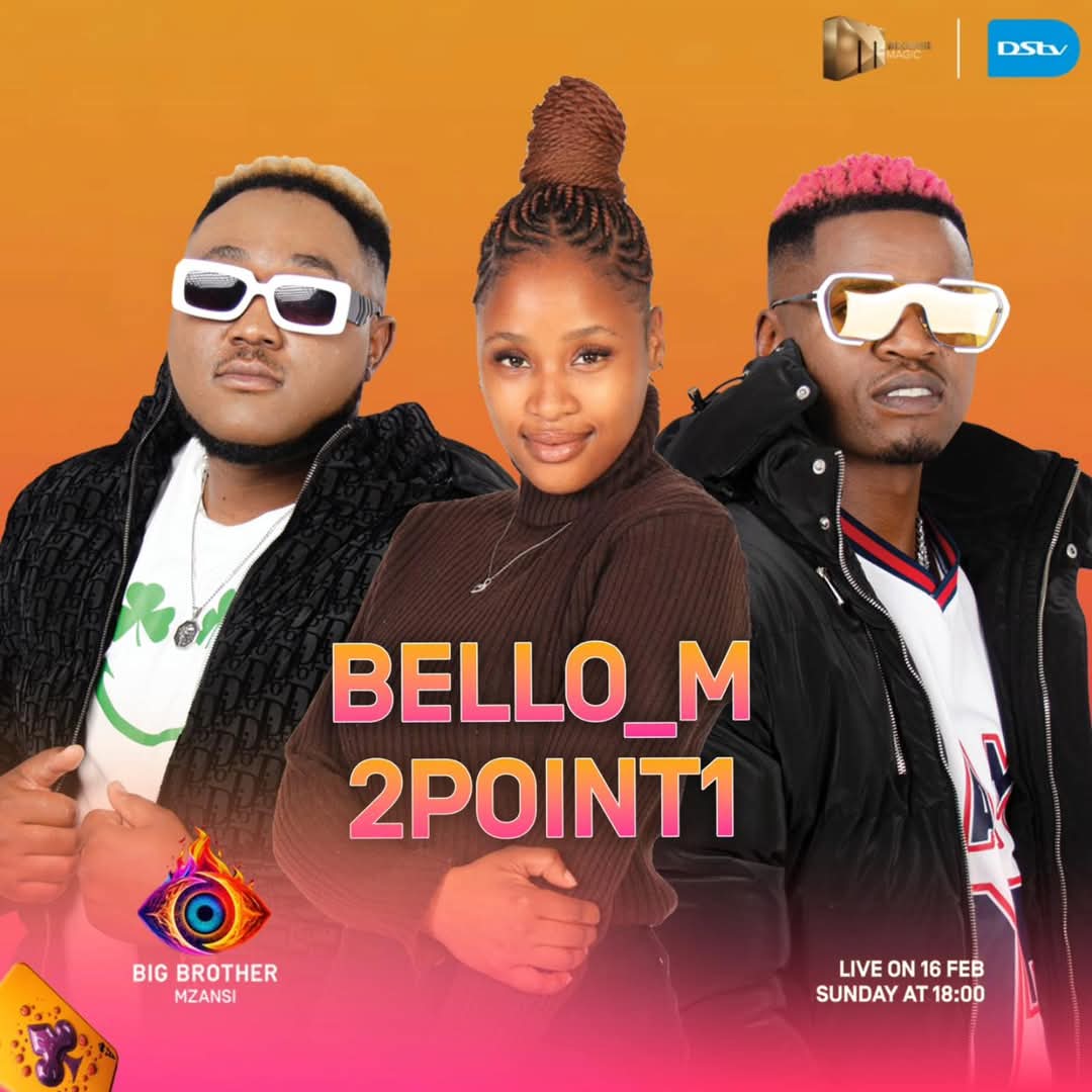 2point1music's tweet photo. Can't wait to rock @BigBroMzansi with Bello M later today... don't miss out... π₯π₯π₯
#sthandwasamβ€οΈβ€οΈβ€οΈ https://t.co/ZwVaDbiHAf