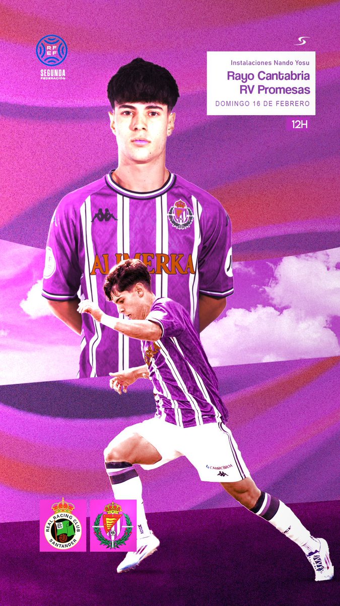 MATCH DAY |@aranda_pucela y <a href="/hugocalvoo/">hugocalvo20</a> vuelven a entrar en convocatoria con el filial del <a href="/realvalladolid/">Real Valladolid C.F.</a>