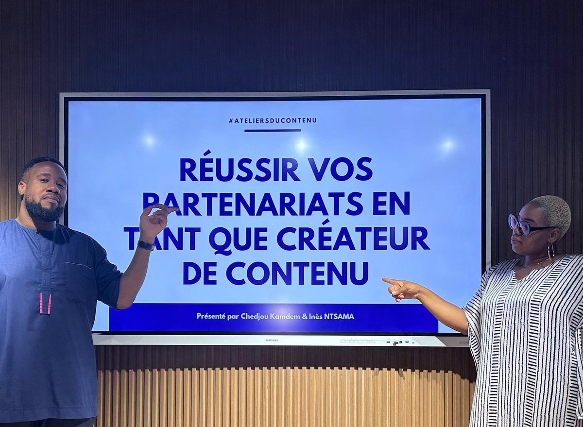 AteliersContenu's tweet photo. Atelier du Contenu pour février 2025, validé ✅

Merci à tous les participants d'être venus aussi nombreux pour échanger sur la réussite des partenariats entre marques et créateurs de contenu. 

Rdv en mars avec @chedjoukm &amp; @Ntsama29 https://t.co/XT7Lu6G4yD