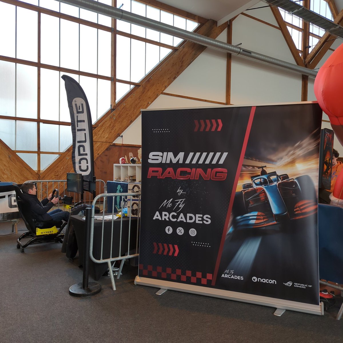 🔥 C'est parti pour le deuxième jour du festival Jeux &amp; Cie de #fortmahon ! 
 
🏎️ RDV cet après midi pour le tournoi Mario Kart !