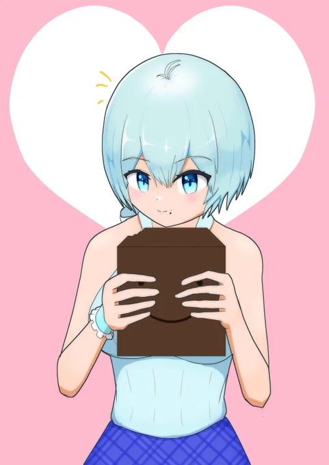 超遅刻バレンタインデーシロちゃん#SiroArt 