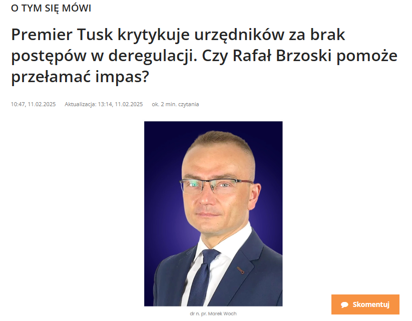 ‼️Premier Tusk krytykuje urzędników za brak postępów w deregulacji ⬇️
❓Należy zadać tylko pytanie, czy wz., z tym, że urzędnicy i politycy się zdaniem Premiera nie garną do tematu, albo się garną, tylko nie wychodzi, to co z ich z etatami i pensjami❓

🔗 ekutno.pl/pl/680_o-tym-s…