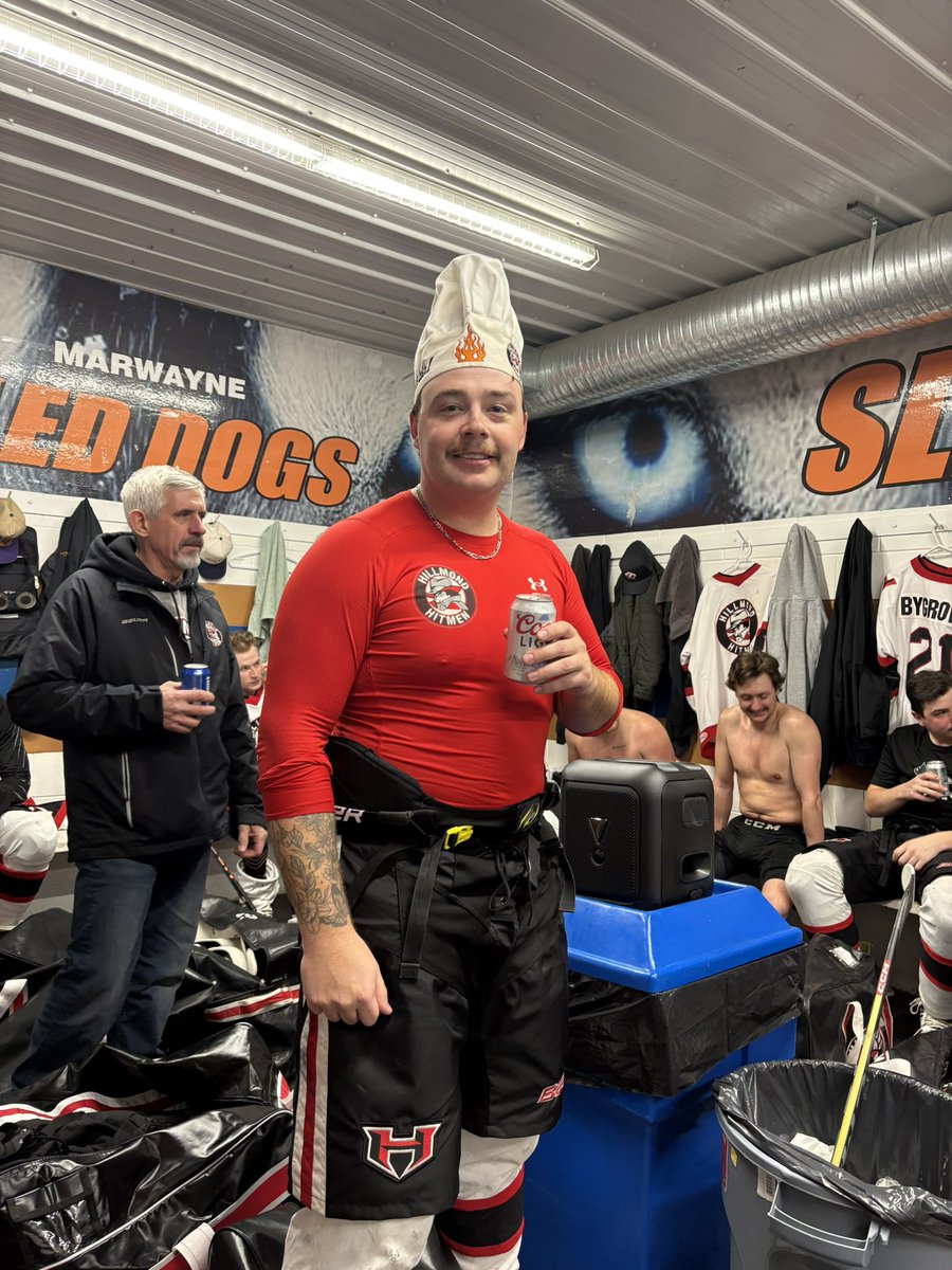 Hitmen roll into <a href="/marwaynecomets/">Marwayne Comets</a> for a massive Sr men’s competitive ice hockey match and roll away with the series W 🚨🚨

POG goes to Swaggart with GWG 

#IsThatAny  #SaskAlta