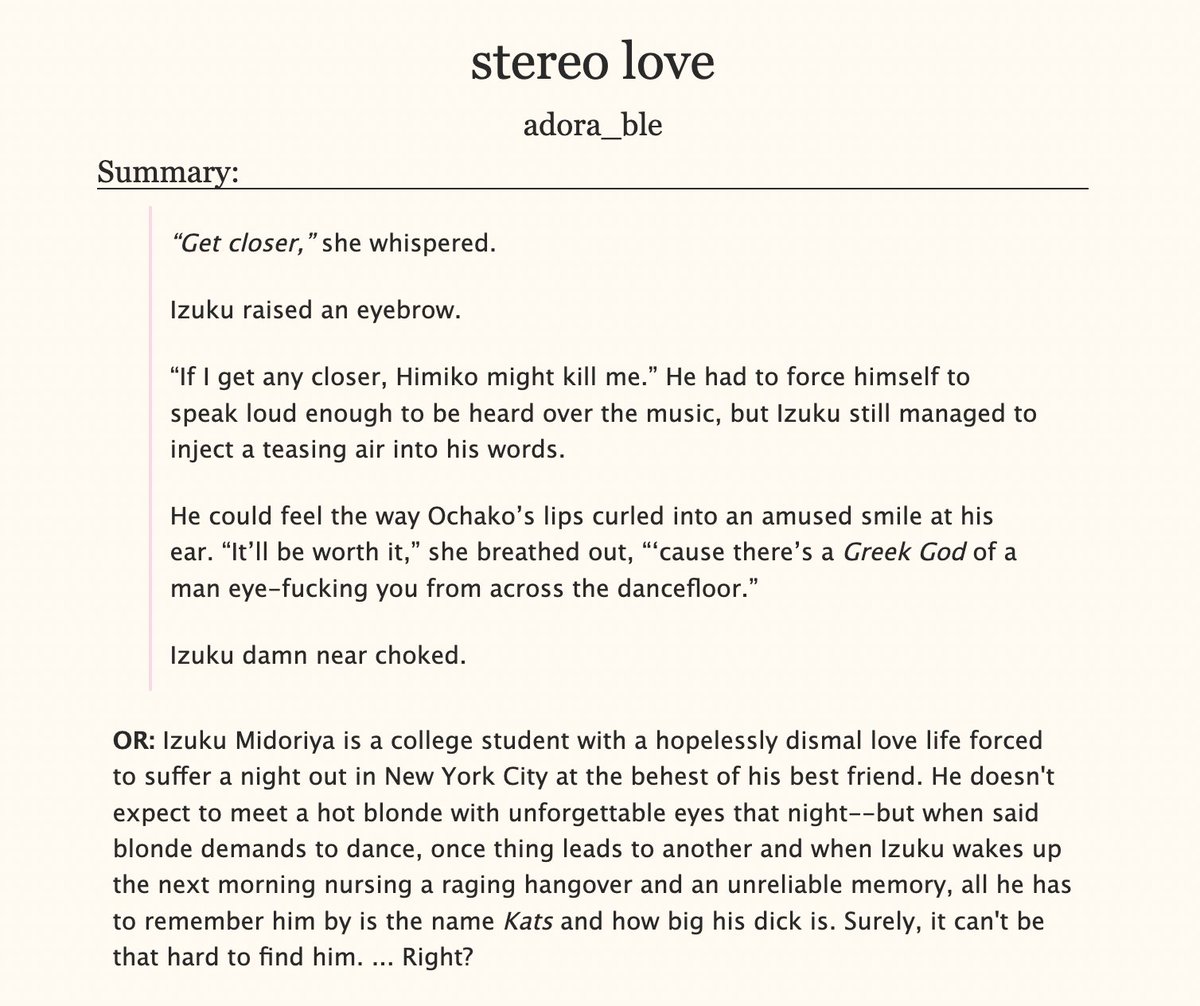 𝗦𝗧𝗘𝗥𝗘𝗢 𝗟𝗢𝗩𝗘 , #BkDk 🔞 EXPLICIT | NIGHTCLUB AU INSPIRED BY CINDERELLA !

I am thrilled to share my fic for the <a href="/BKDKBigBang/">✨️ Binary Stars BkDkBk- 2024 Bang Posting</a> ! I was thrilled with the talented and wonderful <a href="/omicron_cetii/">Will 🔞</a> who brought one of my favorite scenes to life in this fic. 

🔗⬇️